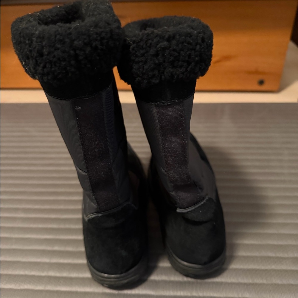 Coach Black Fur-Lined Boots - Picture 2 of 10